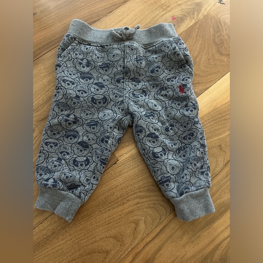 POLO RALPH LAUREN
Little Boys Polo Bear Fleece Jogger Pant
